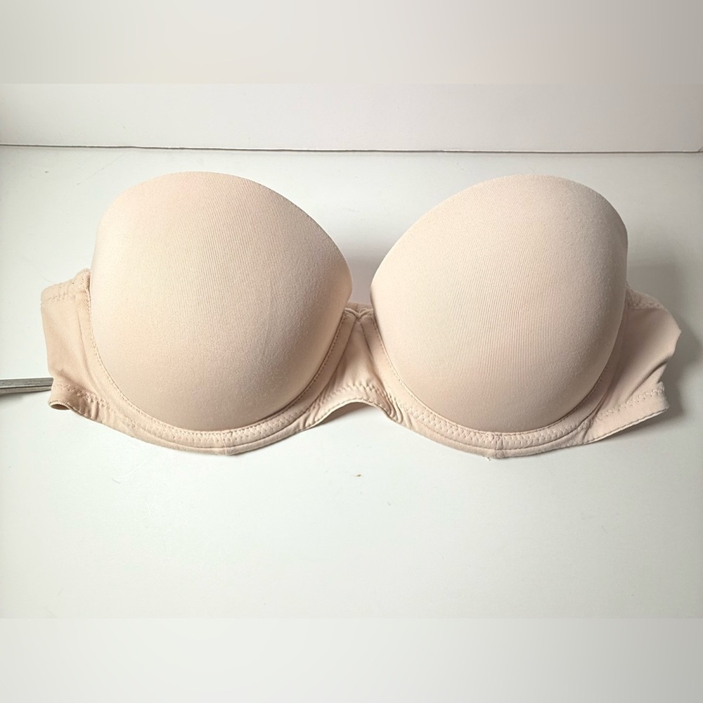 PINK Victoria's Secret Cream Push-Up Bra